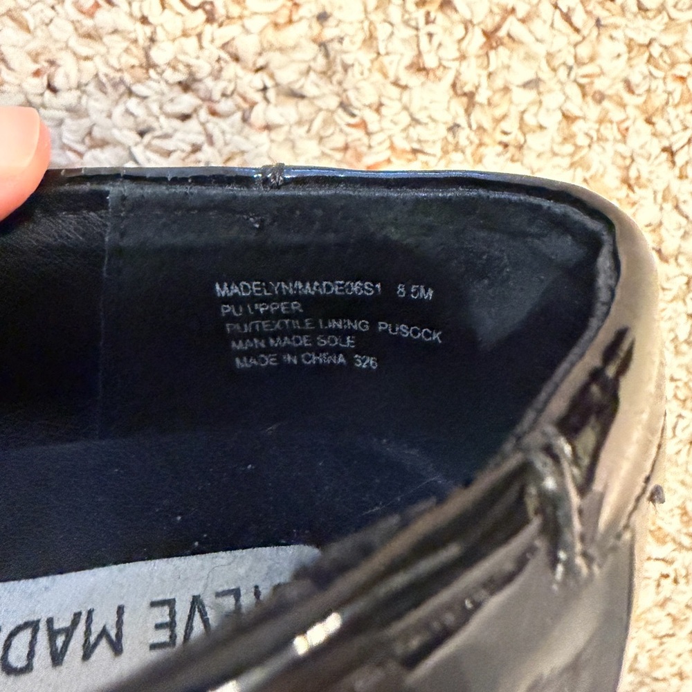 Steve Madden Madelyn Patent Penny Loafers - Picture 7 of 7